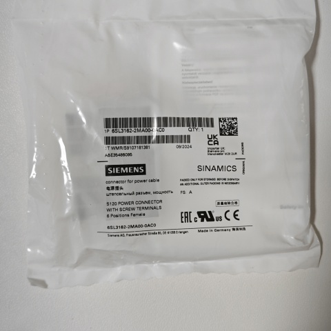 逆變器端子6SL3120-1TE23-0AC0+6SL3162-2MA00-0AC0 (8)